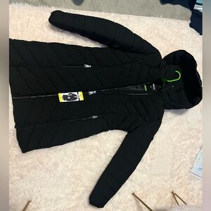 DKNY LONG COAT SIZE XS-SMALL